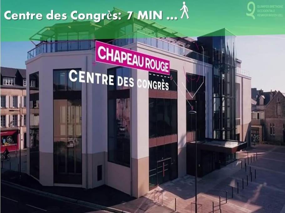 Oo Le Jardin Oo Paisible Studio Equipe Et Bien Place แก็งแปร์ ภายนอก รูปภาพ